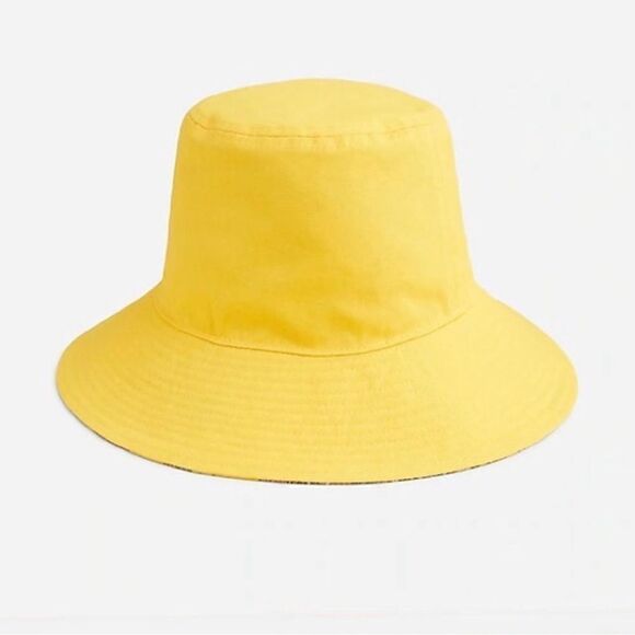 ❤️ NWT J. Crew Reversible Ratti Print Bucket Hat | Sz. S-M Flawless ☀️Protection - Picture 3 of 5